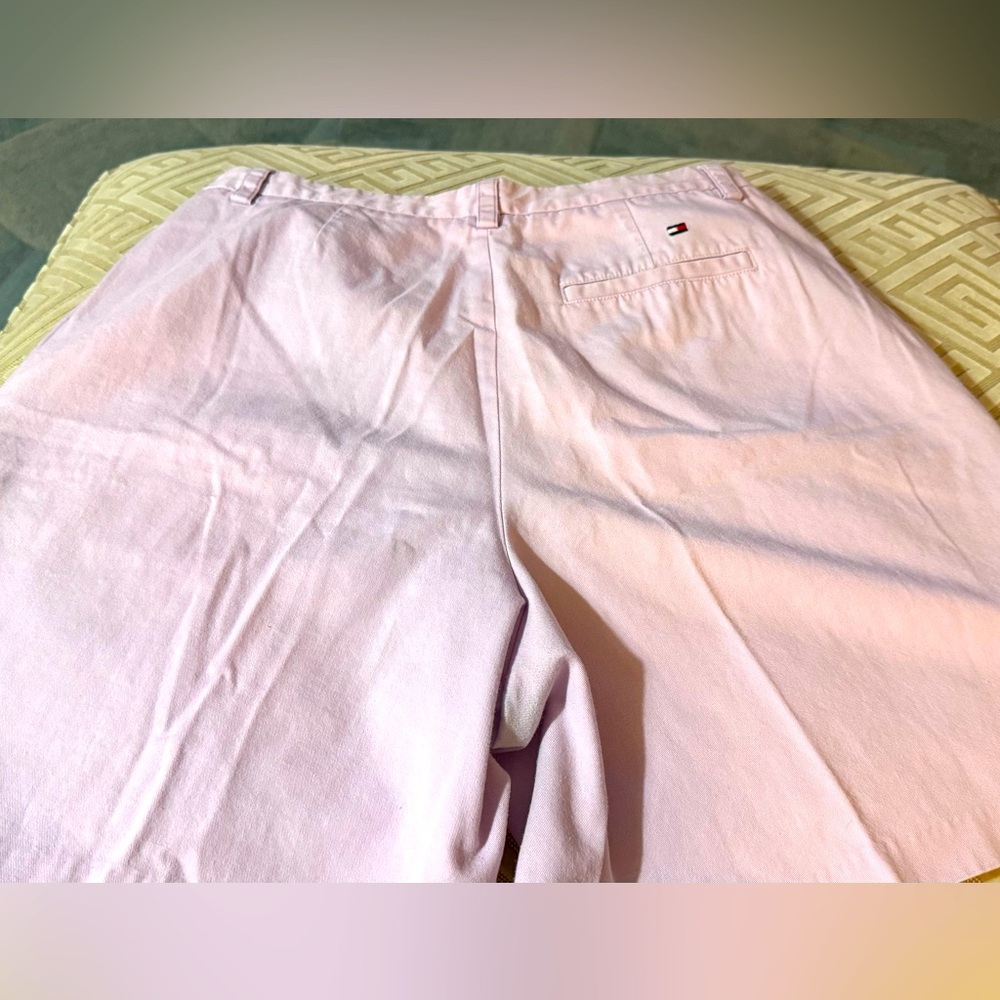 Tommy Hilfiger, ladies 12, lavender/pink-golf shorts.